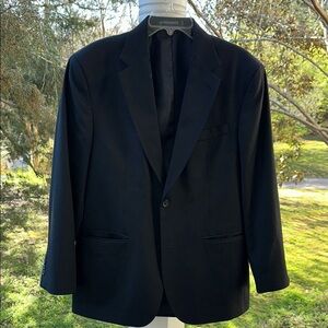 Dockers Black Sport Coat Classic Single-Breasted Blazer